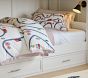 Embroidered Transportation Duvet Cover &amp; Shams