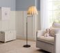 Linen Fluted Floor Lamp (61")