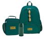 Mackenzie Green Quilted Dino Backpack &amp; Lunch Bundle, Set of 3