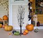 Halloween Light-Up Black Glitter Tree