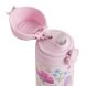 Mackenzie Pink Botanical Butterfly Water Bottle
