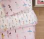 Ballet Positions Organic Duvet Cover &amp; Shams