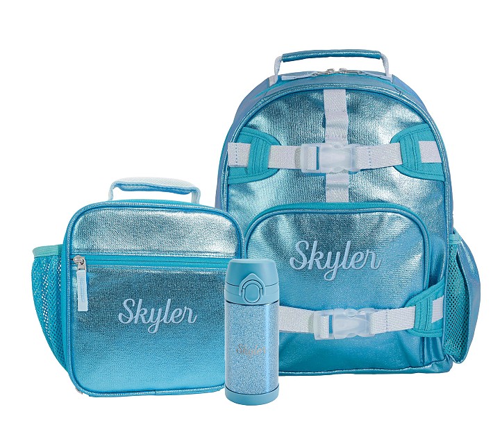 Mackenzie Aqua Disney Frozen Backpack & Lunch Set | Pottery Barn Kids