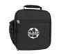 Mackenzie Solid Black Lunch Box
