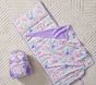 Mackenzie Lavender Floral Blooms Nap Mat &amp; Backpack Bundle