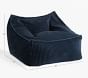 Midnight Chamois Modern Lounger