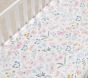 Wildflower Butterfly Crib Fitted Sheet