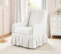 Merced Skirted Swivel Glider