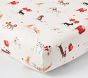 Puppy Love Organic Crib Fitted Sheet