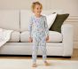Rifle Paper Co. Bunny Floral Organic Cotton Tight Fit Kid Pajama Set