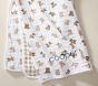 Teddy Bear Oversized Organic Muslin Baby Blanket