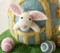 Felted Bunny Easter Decor, Set of 3
