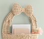 Rattan Bow Wall Basket (17")