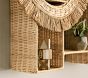 Rattan Lion Shaped Shelf (29")
