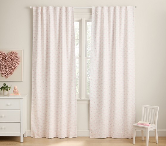 Color Bordered Kids Blackout Curtain | Pottery Barn Kids