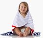 Multi Stripe Baby Beach Hooded Towel UPF 50+