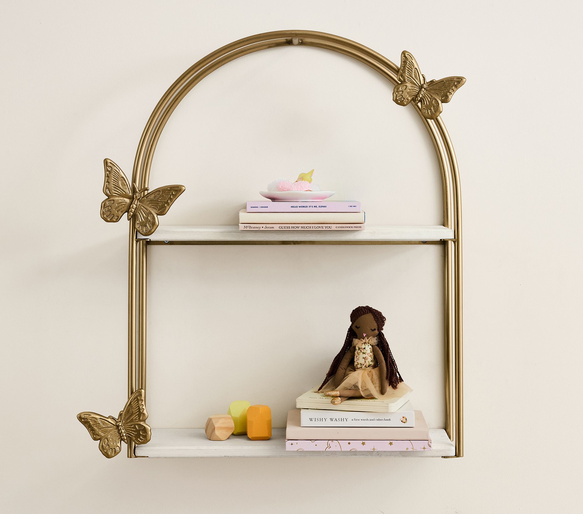 Pottery Barn Kids Butterfly Tiered Shelf