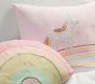 Retro Rainbow &amp; Molly Unicorn Pillow Set