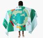 Earth Day Kid Beach Towel UPF 50+
