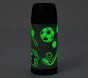 Mackenzie Glow-in-the-Dark Pinstripe Sports Water Bottle