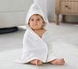 Wildflower Butterfly Embroidered Baby Hooded Towel