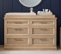 Blake 6-Drawer Dresser &amp; Topper Set (56w x 19"d)