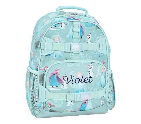 Mackenzie Aqua Disney Frozen Backpacks | Pottery Barn Kids