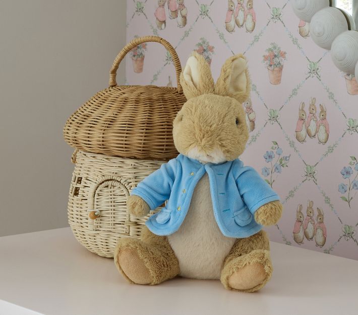 GUND Beatrix Potter Peter Rabbit Holiday Scarf Plush Stuffed Animal - 6 Inch, Blue Jacket & Striped Scarf, Soft & Huggable - View #3