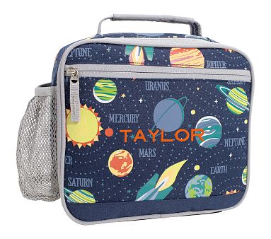 Mackenzie Navy Solar System Glow-in-the-Dark Cold Pack Lunch Box