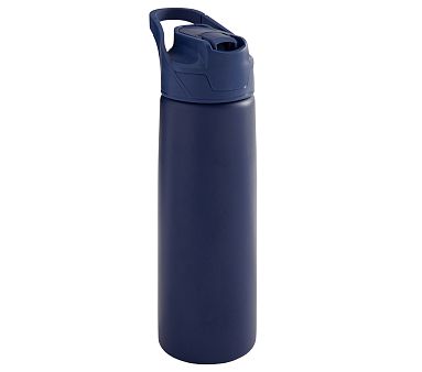Colby Solid Navy Water Bottle