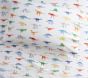 Open Box: Organic Finn Dino Sheet Set, Queen - Multi