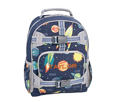 Mackenzie Navy Solar System Glow-in-the-Dark Backpacks