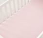 Heathered Jersey Crib Fitted Sheet