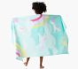 Unicorn Heaven Kid Beach Reversible Towel UPF 50+