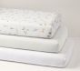 Dakota Crib Fitted Sheets, Set of 3