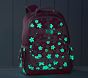 Mackenzie Pink Falling Flowers Glow-in-the-Dark Backpacks