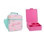 Mackenzie Pink Rainbows Glow-in-the-Dark Lunch &amp; Bento Bundle, Set of 2