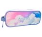 Mackenzie Rainbow Clouds Glitter Pencil Case