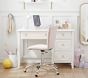 Open Box: Square Upholstered Desk Chair