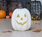 Light-Up Paper Mache Pumpkin