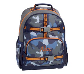 Large Fossil Camo Backpack. Featuring Gold Key Pendant on Colorful Pattern Fossil Key Per Backpack Bags & Handbags for Women for sale  main image 3