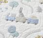 Woodland Train Baby Quilt