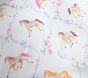 Floral Horse Reversible Organic Duvet &amp; Shams