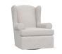 Wingback Slipcovered Glider &amp; Ottoman Slipcover Only