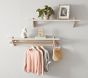 Birch Shelf with Hang Bar (36")