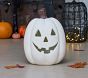 Light-Up Paper Mache Pumpkin