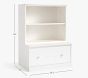 Cameron Bookshelf &amp; Drawer Base Wall Storage System