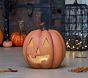 Light-Up Paper Mache Pumpkin