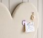 Heart Shaped Linen Pinboard (25.5" x 28")
