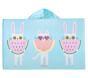 Hungry Bunny Kid Beach Hooded Towel UPF 50+
